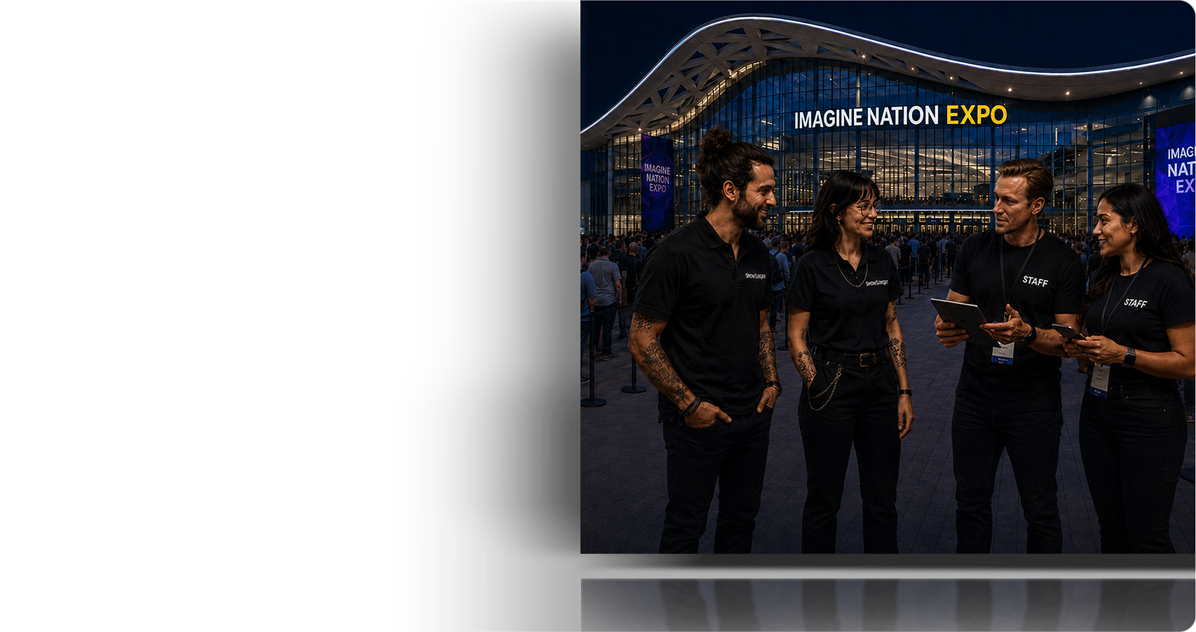 ShowSlinger revenue success team at Imagine Nation Expo